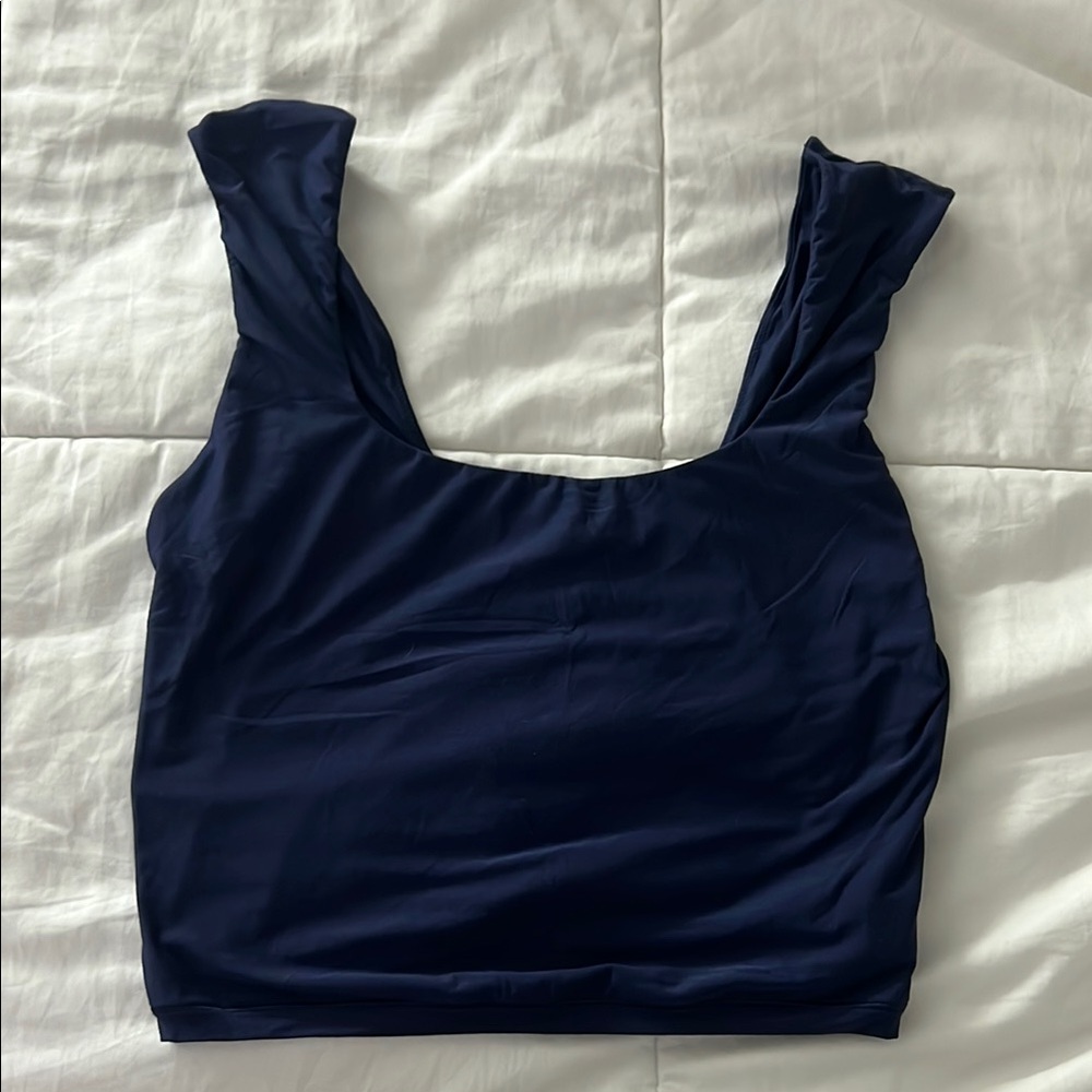 Aerie SmoothEZ Navy Top